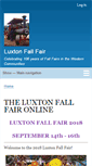 Mobile Screenshot of luxtonfair.ca