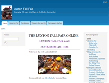 Tablet Screenshot of luxtonfair.ca